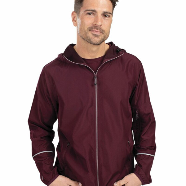 Men's Packable Hooded Jacket Thumbnail