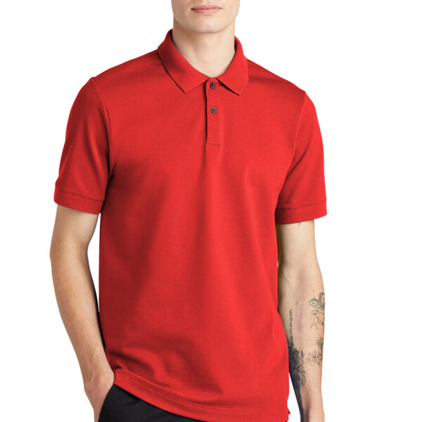 Stretch Heavyweight Pique Polo Thumbnail