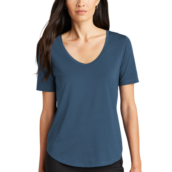 Women's Stretch Jersey Relaxed Scoop Thumbnail