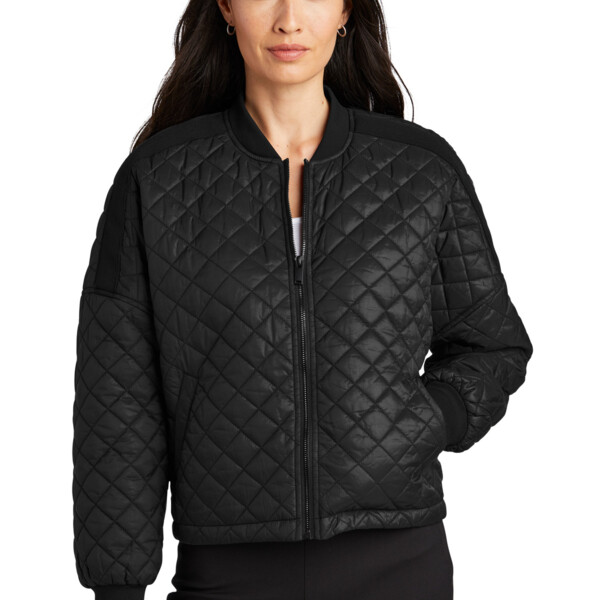 Women's Boxy Quilted Jacket Thumbnail