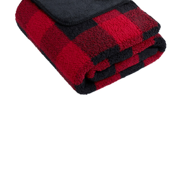 Double Sided Sherpa/Plush Blanket Thumbnail