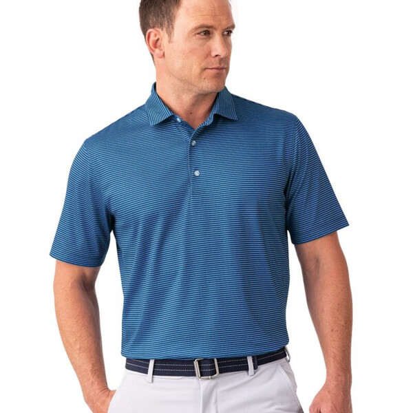 Men's Aiken Striped Polo Thumbnail