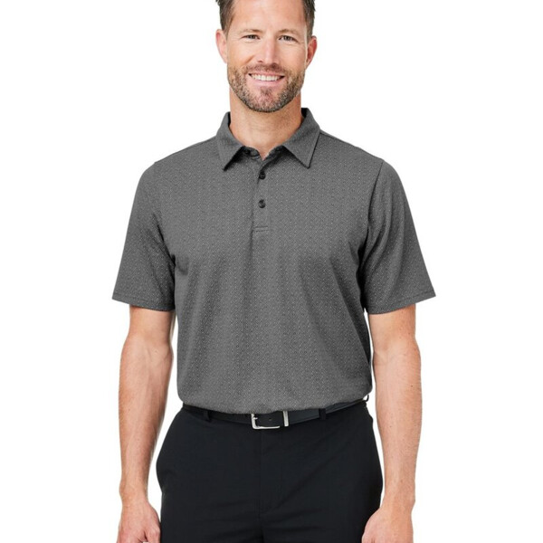 Men's Crownlux Performance® Geo Polo Thumbnail