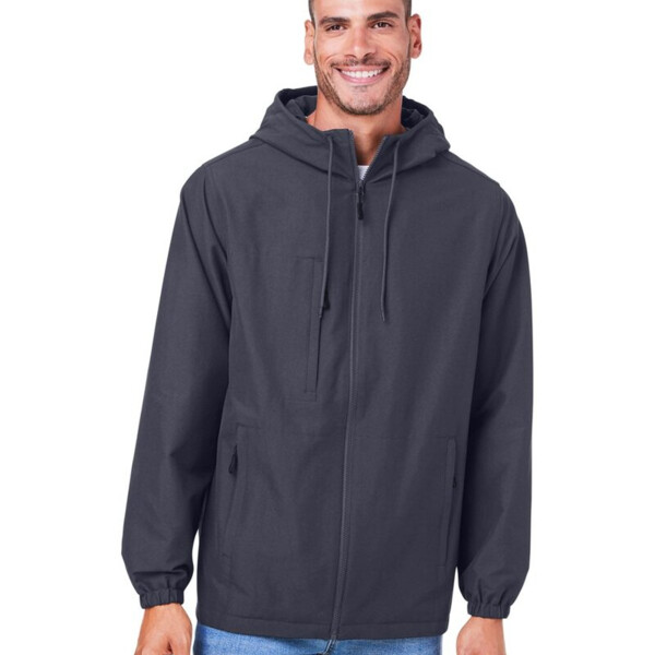 Unisex Flex Twill Hooded Jacket Thumbnail