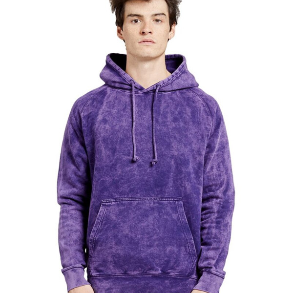 Unisex Vintage Raglan Hoodie Sweatshirt Thumbnail