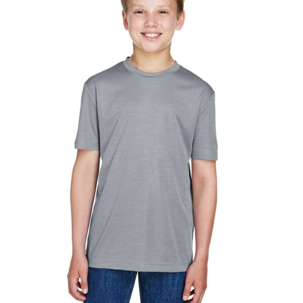 Youth Sonic Heather Performance T-Shirt Thumbnail