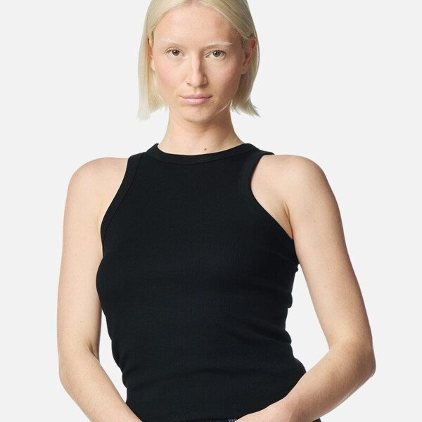 Women's Baby Rib Fitted Tank Thumbnail