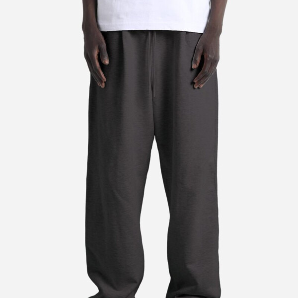 Unisex Garment-Dyed Pleated Pants Thumbnail