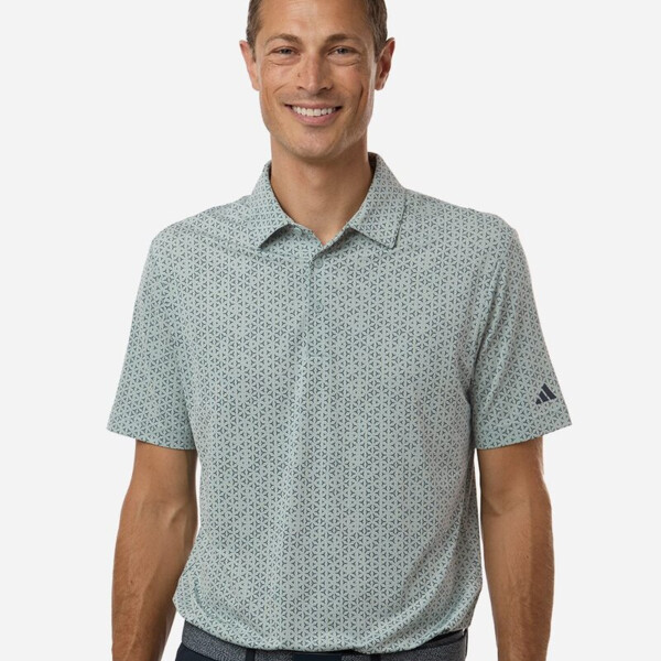 Men's Ultimate365 Mesh Tango Print Climacool Polo Thumbnail
