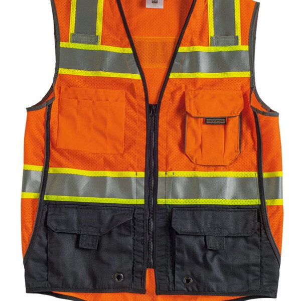 Unisex Premium Black Series® Black Bottom Class 2 Vest Thumbnail