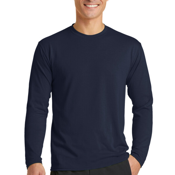 Long Sleeve Performance Blend Tee Thumbnail