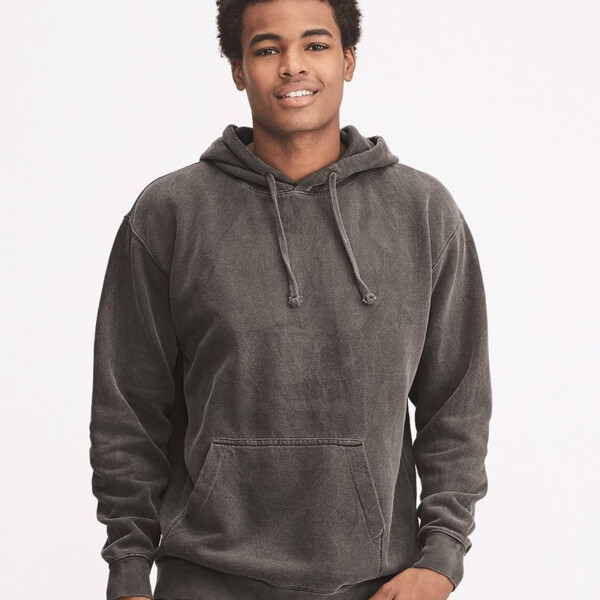 Unisex Garment-Dyed Hooded Sweatshirt Thumbnail