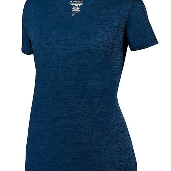 Women's Shadow Tonal Heather Training V-Neck T-Shirt Thumbnail