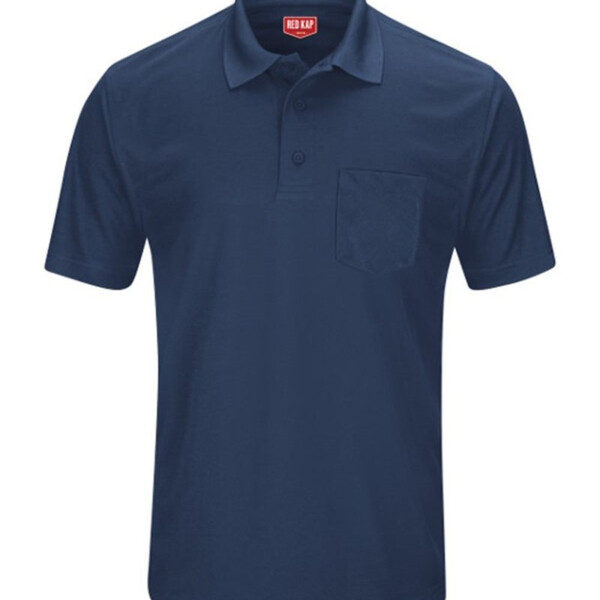 Men's Performance Knit Pocket Polo Thumbnail