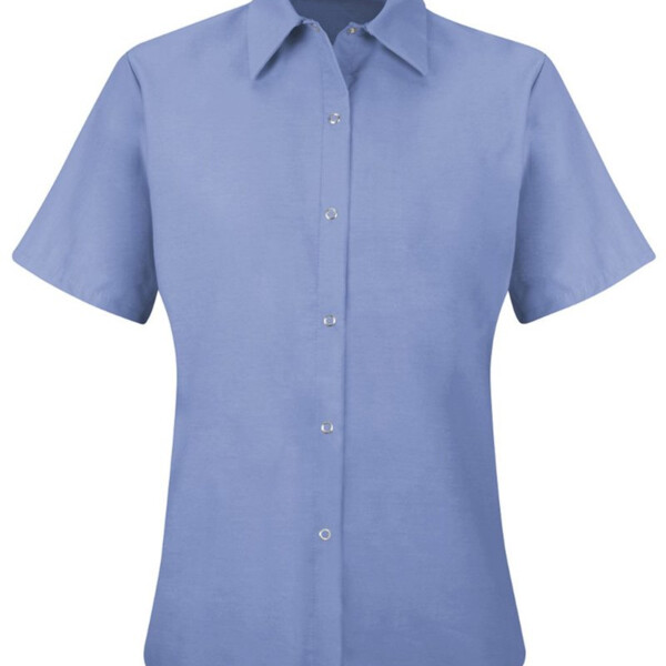 Women's Short Sleeve Specialized Pocketless Work Shirt Thumbnail