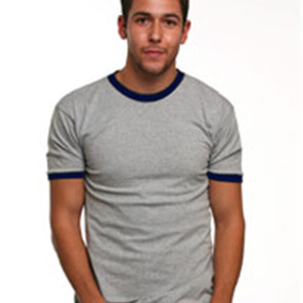 Men's USA-Made Ringer T-Shirt Thumbnail
