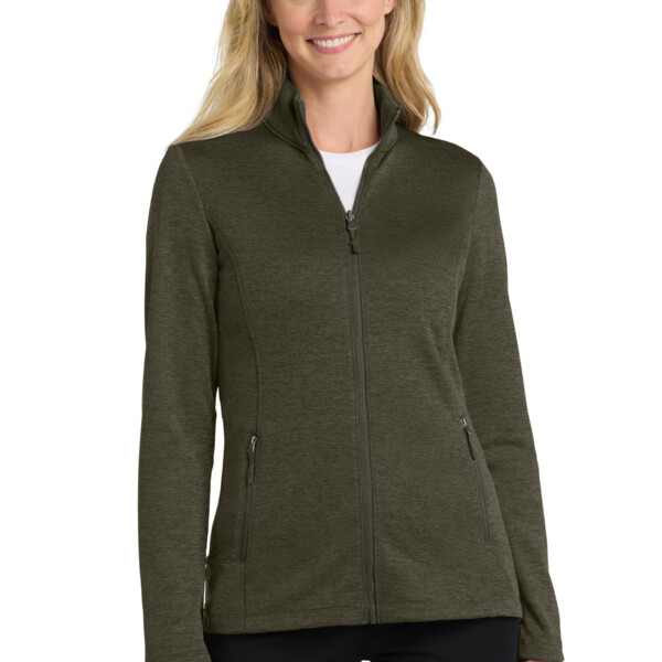 Women's Collective Striated Fleece Jacket Thumbnail
