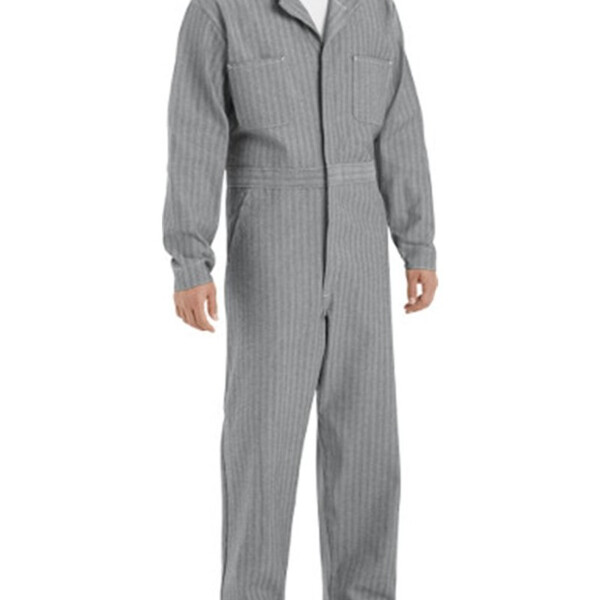 Men's Button-Front Cotton Coverall Thumbnail