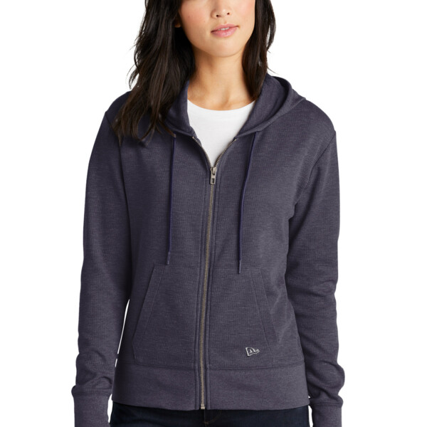 Ladies Thermal Full Zip Hoodie Thumbnail