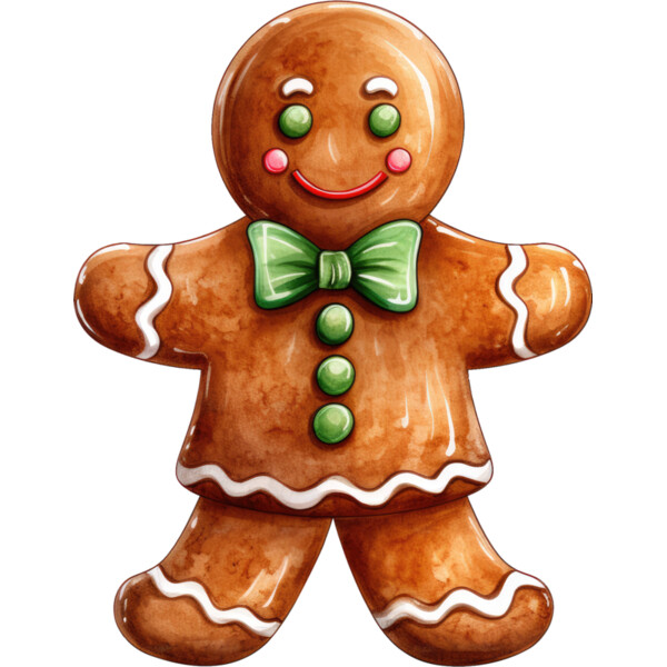 Christmas Gingerbread Man 13 Thumbnail