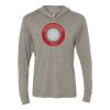 Unisex Triblend Hooded Long Sleeve Pullover Tee Thumbnail