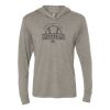 Unisex Triblend Hooded Long Sleeve Pullover Tee Thumbnail