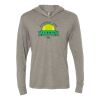 Unisex Triblend Hooded Long Sleeve Pullover Tee Thumbnail