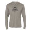 Unisex Triblend Hooded Long Sleeve Pullover Tee Thumbnail