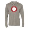 Unisex Triblend Hooded Long Sleeve Pullover Tee Thumbnail
