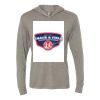 Unisex Triblend Hooded Long Sleeve Pullover Tee Thumbnail