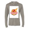 Unisex Triblend Hooded Long Sleeve Pullover Tee Thumbnail