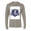 Unisex Triblend Hooded Long Sleeve Pullover Tee Thumbnail