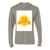 Unisex Triblend Hooded Long Sleeve Pullover Tee Thumbnail