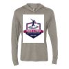 Unisex Triblend Hooded Long Sleeve Pullover Tee Thumbnail