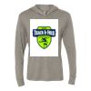 Unisex Triblend Hooded Long Sleeve Pullover Tee Thumbnail