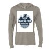 Unisex Triblend Hooded Long Sleeve Pullover Tee Thumbnail