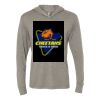 Unisex Triblend Hooded Long Sleeve Pullover Tee Thumbnail