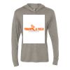 Unisex Triblend Hooded Long Sleeve Pullover Tee Thumbnail