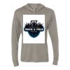 Unisex Triblend Hooded Long Sleeve Pullover Tee Thumbnail