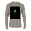 Unisex Triblend Hooded Long Sleeve Pullover Tee Thumbnail