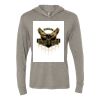 Unisex Triblend Hooded Long Sleeve Pullover Tee Thumbnail