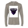 Unisex Triblend Hooded Long Sleeve Pullover Tee Thumbnail