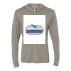 Unisex Triblend Hooded Long Sleeve Pullover Tee Thumbnail