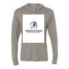 Unisex Triblend Hooded Long Sleeve Pullover Tee Thumbnail