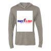 Unisex Triblend Hooded Long Sleeve Pullover Tee Thumbnail