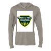 Unisex Triblend Hooded Long Sleeve Pullover Tee Thumbnail