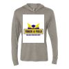 Unisex Triblend Hooded Long Sleeve Pullover Tee Thumbnail