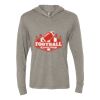 Unisex Triblend Hooded Long Sleeve Pullover Tee Thumbnail