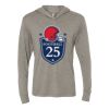 Unisex Triblend Hooded Long Sleeve Pullover Tee Thumbnail