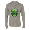 Unisex Triblend Hooded Long Sleeve Pullover Tee Thumbnail